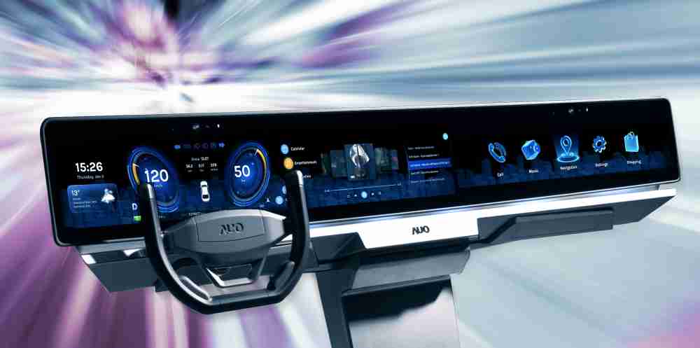 尊时凯龙开拓前瞻显示技术创新应用，，结合优异整合设计能力，，，开发智能车载FIDM Plus一体化显示方案，，让驾驶操作与车内娱乐体验再进化